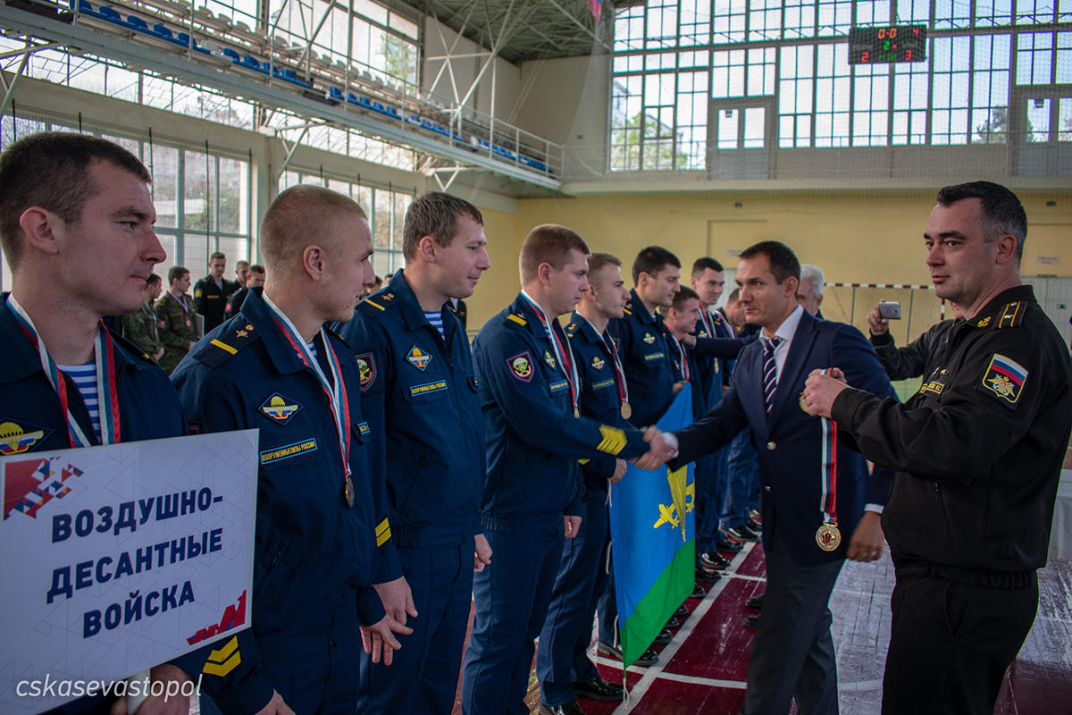 Сборная команда Воздушно-десантных войск - чемпион ВС РФ по мини-футболу 2019 года