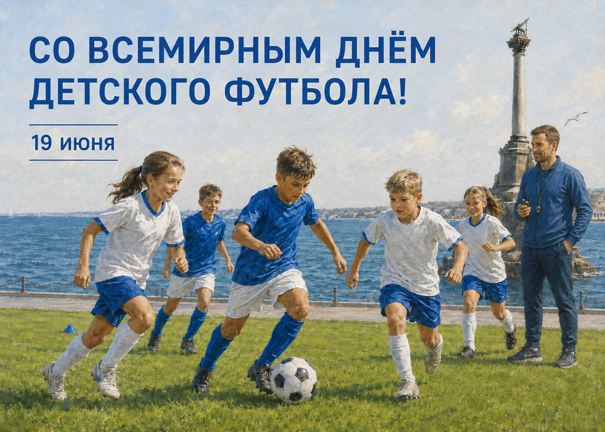 Со Всемирным днем детского футбола!